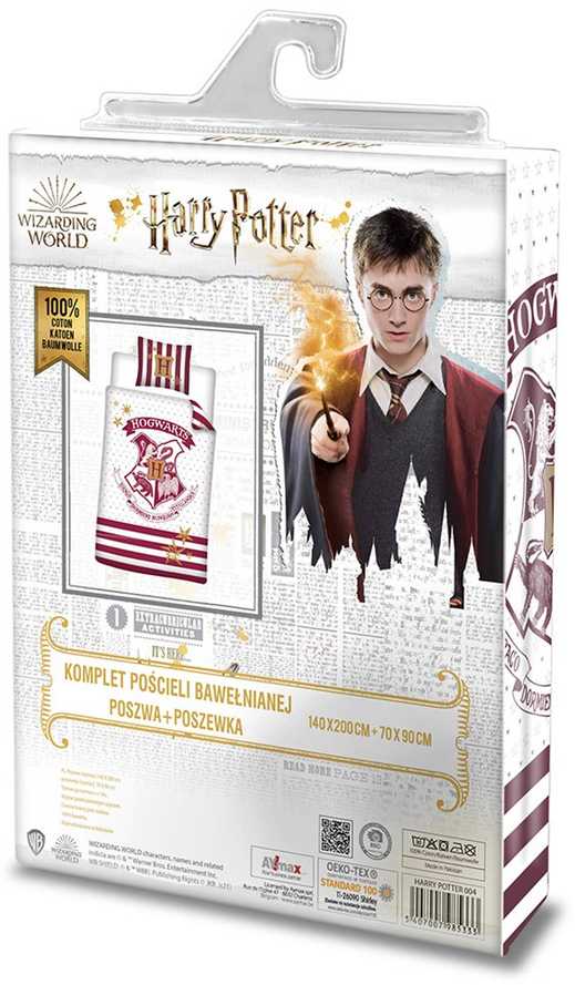 Faro Harry Potter 004 youth bedding 140x200cm + pillow 70x90cm
