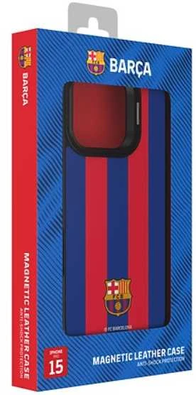 Ocpc „FC Barcelona“ dėklas, skirtas „iPhone 15 Pro“, „MagSafe“ magnetinis dėklas OFCBMCIP15PBG BG