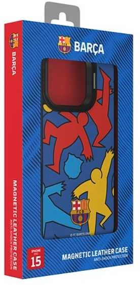 Ocpc „FC Barcelona“ dėklas, skirtas „iPhone 15 Pro“, magnetinis dėklas „MagSafe“ OFCBMCIP15PSP SP