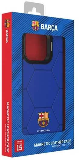 Ocpc „FC Barcelona“ dėklas, skirtas „iPhone 15 Pro Max“, magnetinis dėklas, „MagSafe“ OFCBMCIP15PMSE SE