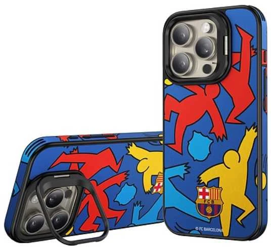 Ocpc „FC Barcelona“ dėklas, skirtas „iPhone 15 Pro“, magnetinis dėklas „MagSafe“ OFCBMCIP15PSP SP