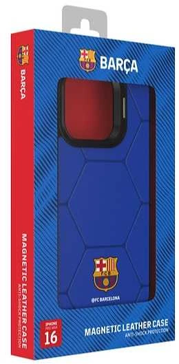 Ocpc „FC Barcelona“ dėklas, skirtas „iPhone 16 Pro Max“, magnetinis dėklas „MagSafe“ OFCBMCIP16PMBL, specialusis leidimas BL