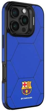 Ocpc „FC Barcelona“ dėklas, skirtas „iPhone 16 Pro Max“, magnetinis dėklas „MagSafe“ OFCBMCIP16PMBL, specialusis leidimas BL