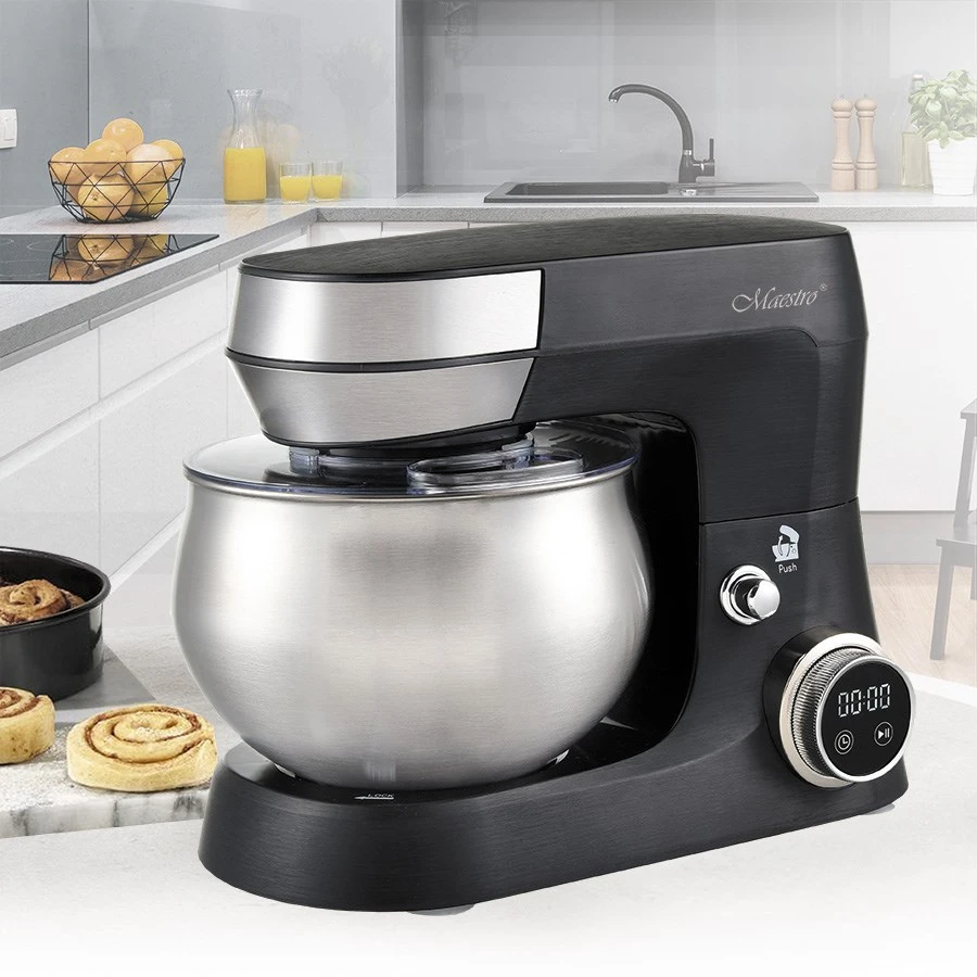 Feel Maestro MR-558 mixer Stand mixer 2000 W Juodas, Nerūdijantis plienas