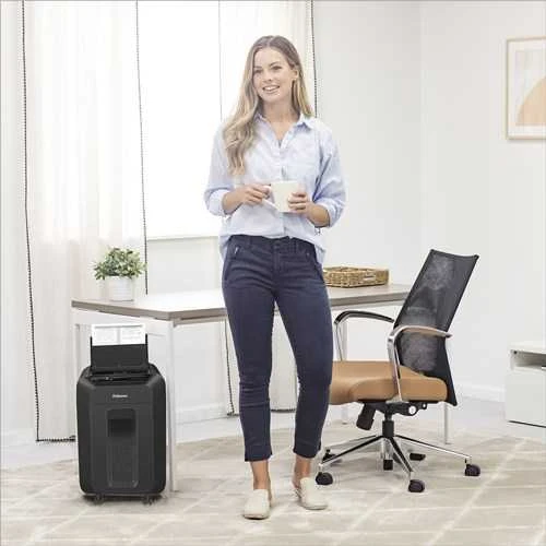 Fellowes Mini-Cut | AutoMAX 90M | Juodas | 17 L | Popieriaus smulkinimas | Kreditinių kortelių smulkinimas