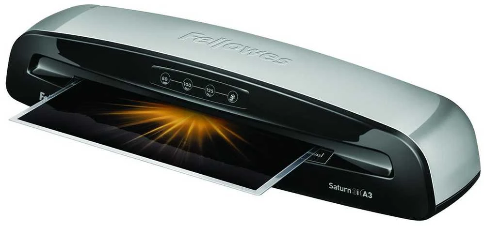 Fellowes Saturn 3i Šalto/karšto laminavimo mašina 300 mm/min Juoda, Sidabrinė