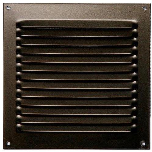 Fepre Aliumininės ventiliacijos grotelės, 150 x 150 mm, rudos