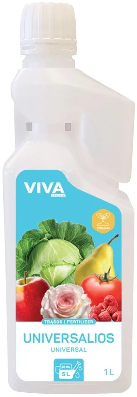 Nežinomas Trąšos universalios Viva Fertis PREMIUM, skystos, 1 l