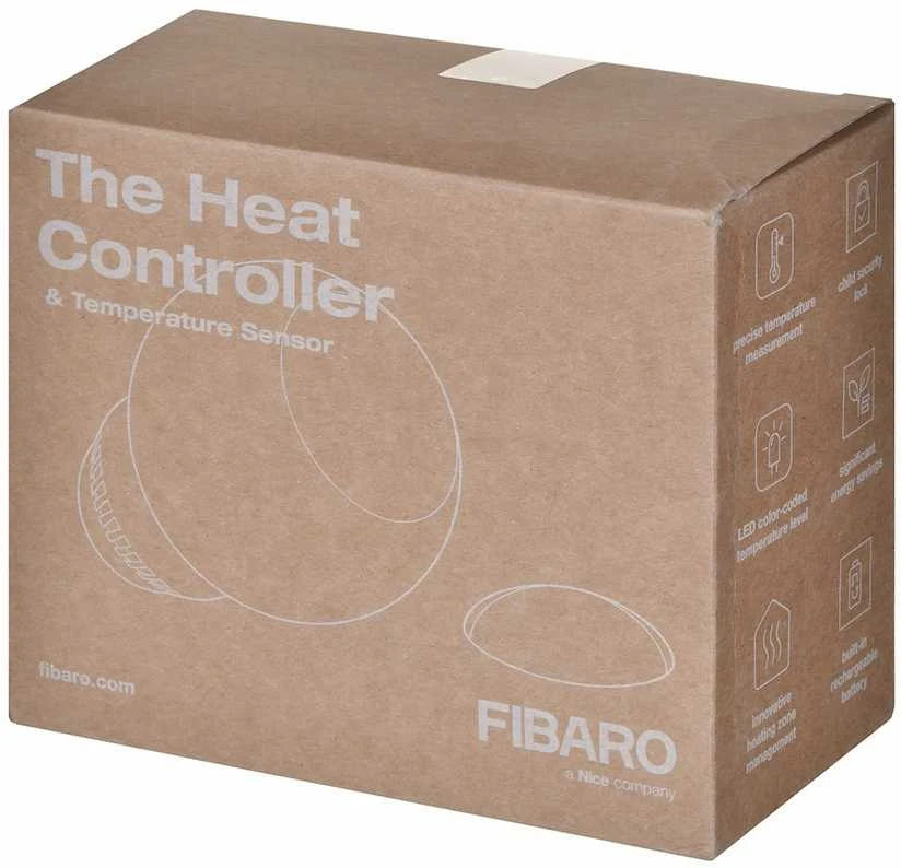 Fibaro radiatoriaus termostato rinkinys SMART HOME HEAT CONTROLLER STARTER PACK EU