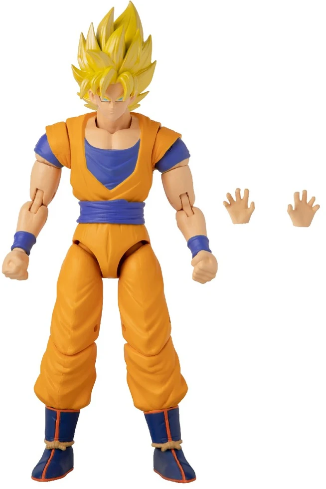 DRAGON STARS Poseable figūrėlė su priedais, 16 cm - Super Saiyan Goku