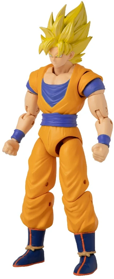 DRAGON STARS Poseable figūrėlė su priedais, 16 cm - Super Saiyan Goku