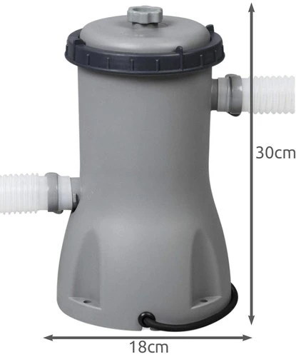 Siurblys su filtru BESTWAY, Flowclear, 3028 l/val., 220-240V, 32W, 58386