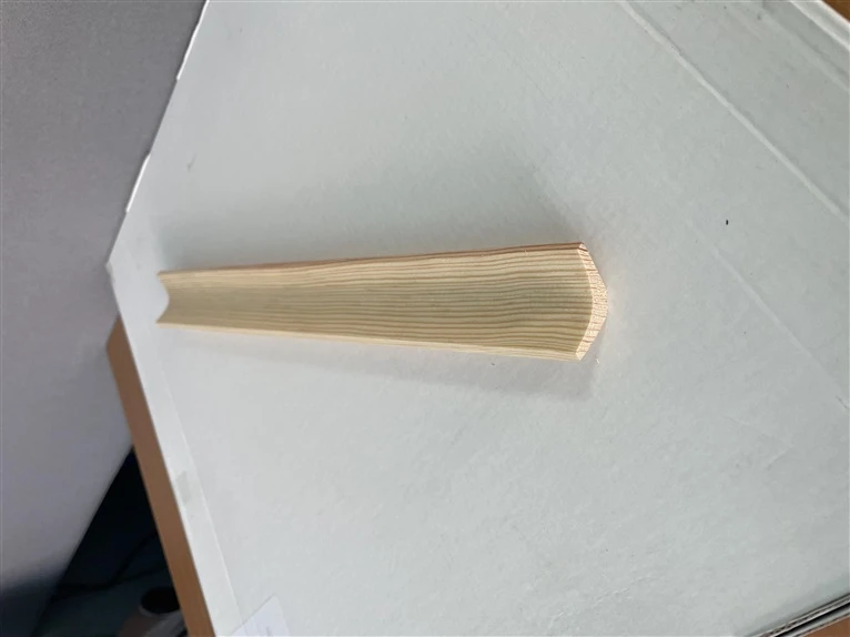 Finishing angle. pine. 2500 mm x 19 mm