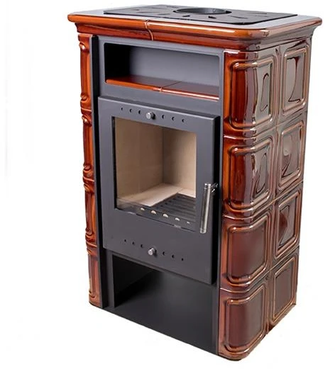 Fireplace stove NORDFLAM VERA BROWN. 6kw