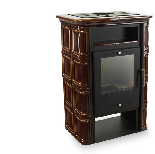Fireplace stove NORDFLAM VERA BROWN. 6kw
