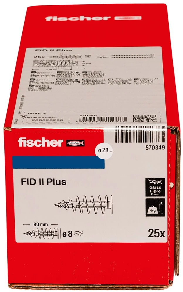 FISCHER SRAIGTAS POLISTIROLUI FID-II/PLUS Fischer