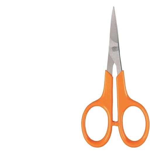 FISKARS Classic lenktos žirklės manikiūrui, 10 cm (1000813)