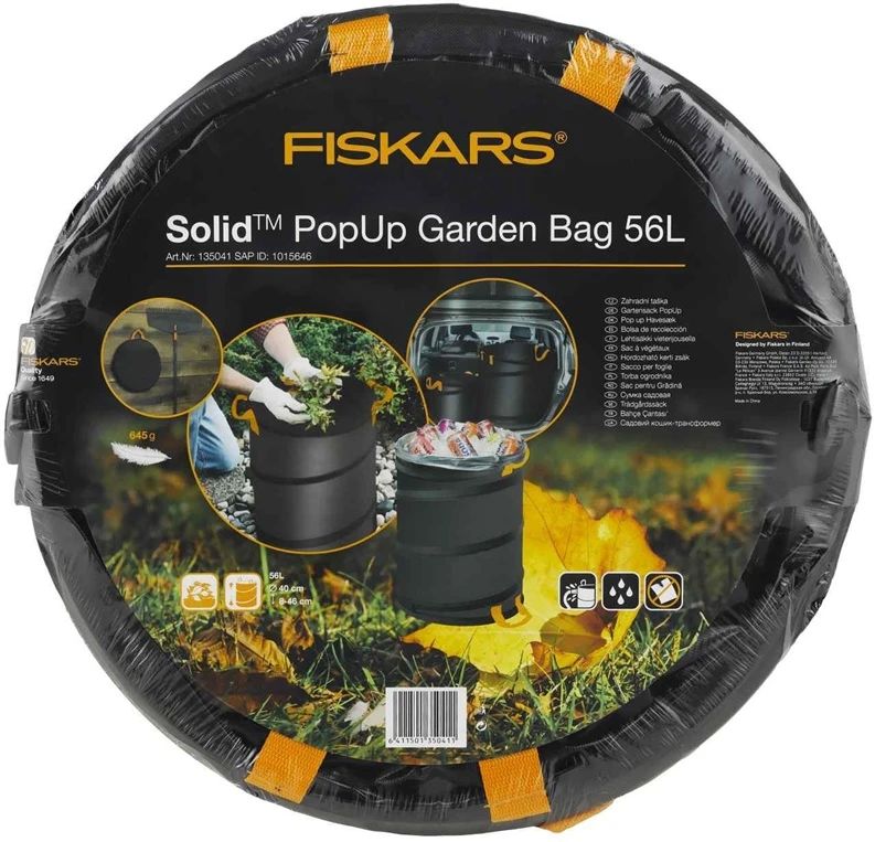 Fiskars sudedamas sodo krepšys Solid 56L