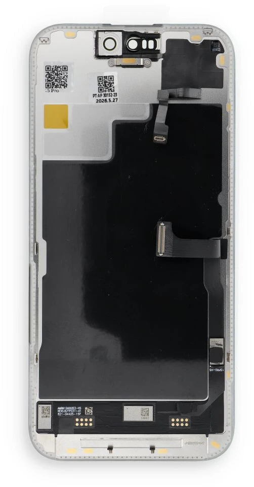 „FixCell“ LCD ekranas, skirtas „iPhone 15 PRO SOFT OLED 120Hz“ artumo jutiklio lankstusis kabelis (Diagnozuojamas: Naudotas)