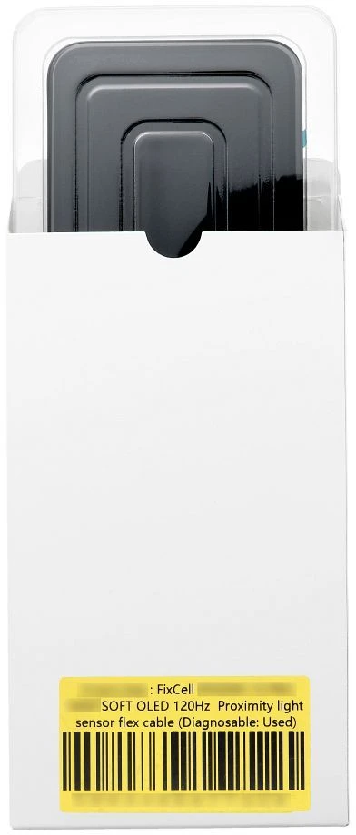 „FixCell“ LCD ekranas, skirtas „iPhone 15 PRO SOFT OLED 120Hz“ artumo jutiklio lankstusis kabelis (Diagnozuojamas: Naudotas)