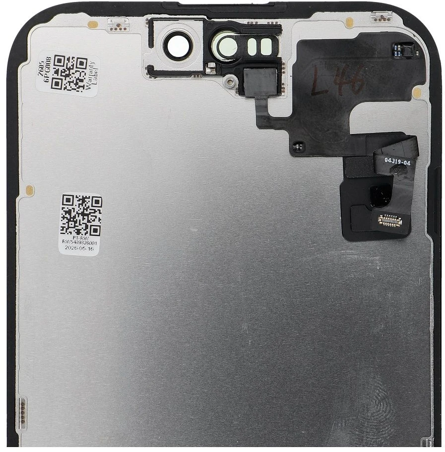 FixCell LCD Ekranas for IPHONE 15 Super Retina XDR + sensor flex (refurbished)