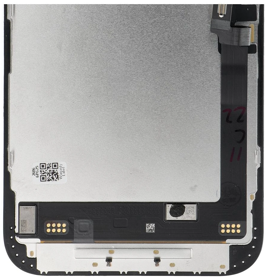 FixCell LCD Ekranas for IPHONE 16 PLUS Super Retina XDR + sensor flex (refurbished)