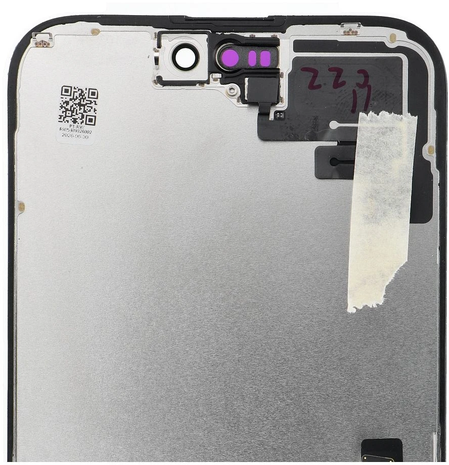 FixCell LCD Ekranas for IPHONE 16 PLUS Super Retina XDR + sensor flex (refurbished)