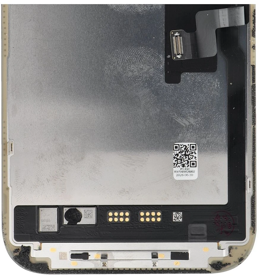 FixCell LCD Ekranas for IPHONE 16 PRO Super Retina XDR + sensor flex (refurbished)
