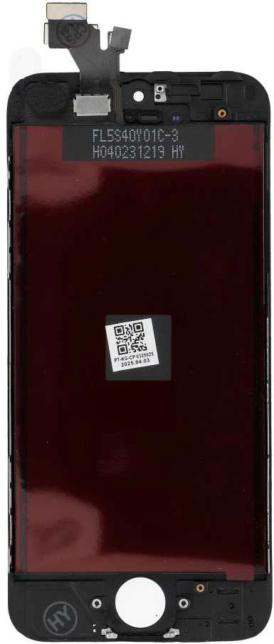 FixCell LCD Ekranas for IPHONE 5G juodas (high light)