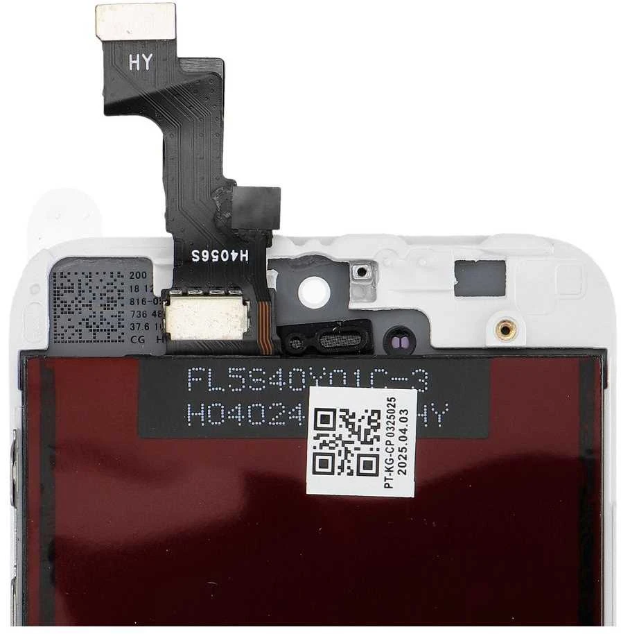 „FixCell“ LCD ekranas, skirtas IPHONE 5S SE (1 kartos) baltas (ryškus apšvietimas)