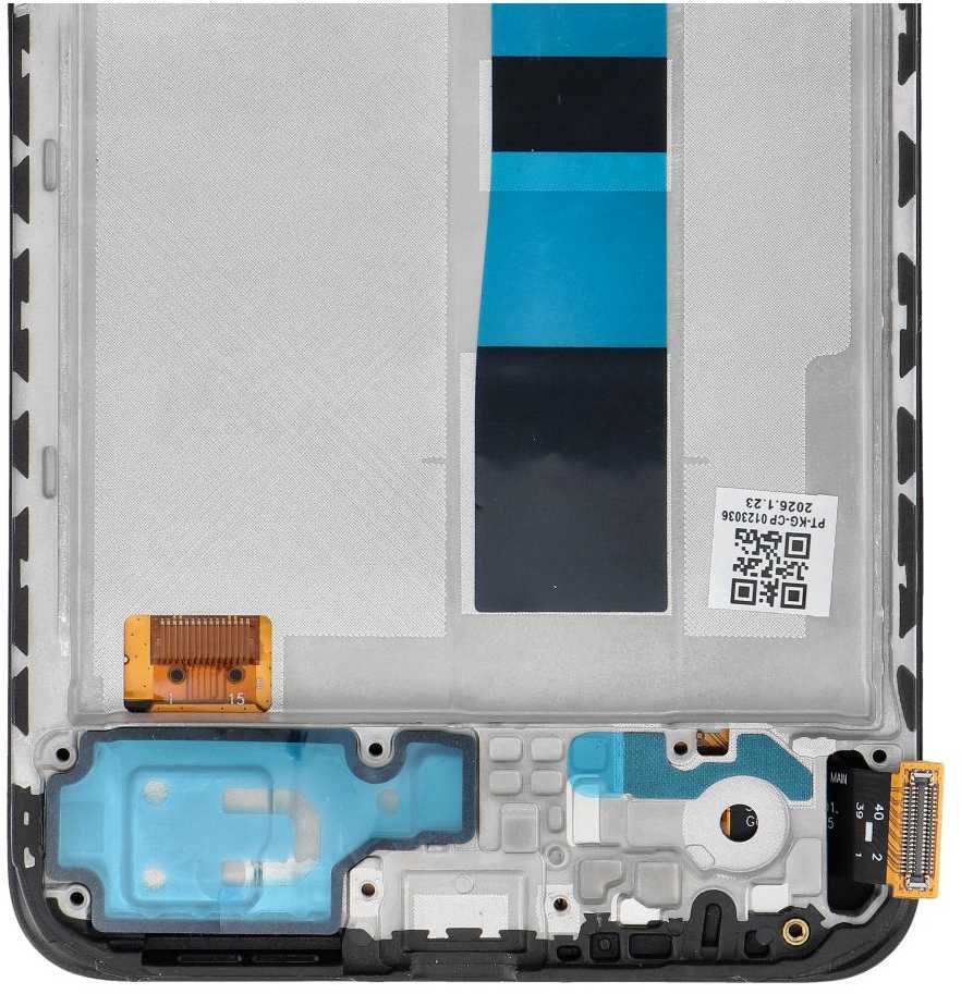 „FixCell“ LCD ekranas, skirtas „REDMI NOTE 12 4G“, kietasis OLED su rėmeliu