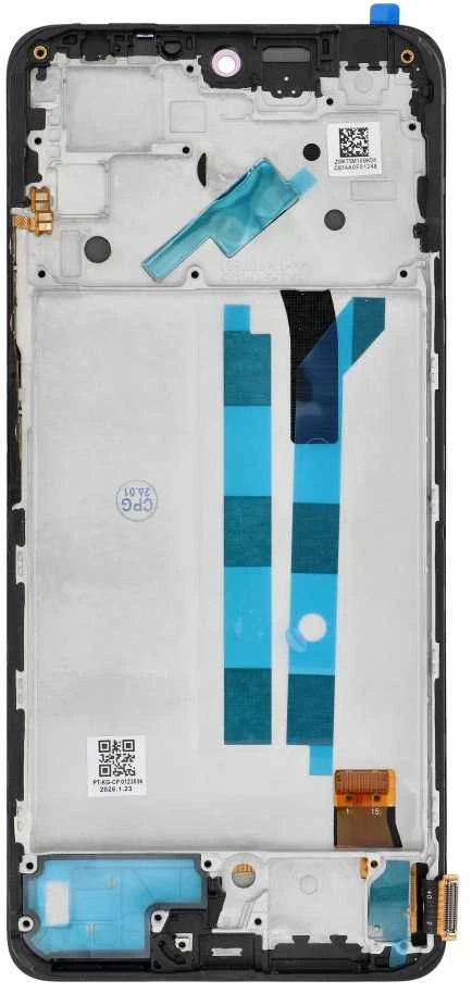 „FixCell“ LCD ekranas, skirtas „REDMI NOTE 12 PRO 4G“, kietas OLED su rėmeliu
