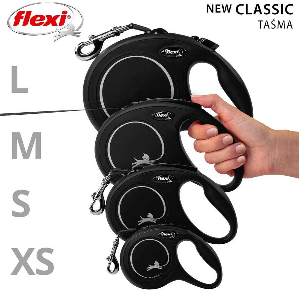 Šunų Pavadėlis - Flexi New Classic Cat XS 3 m Geltona