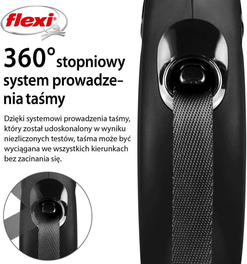 Šunų Pavadėlis - Flexi New Classic Cat XS 3 m Geltona