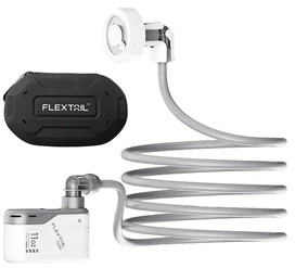 Nešiojamas dušas „Flextail Max Shower“ su dėklu „Baltas“