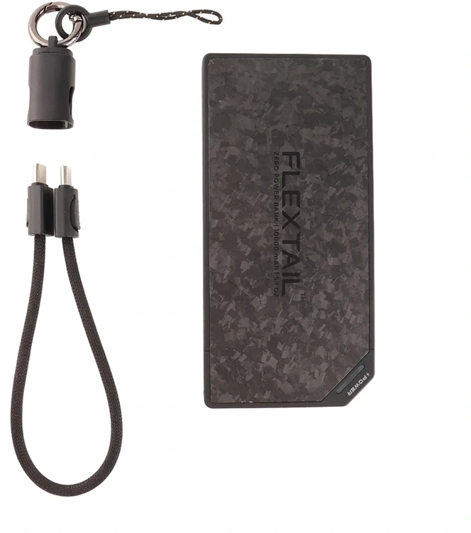 Flextail Zero Power 10,000 mAh Power Bank (Juodas)