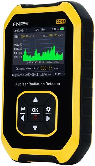 FNIRSI GC-01 branduolinės spinduliuotės detektorius