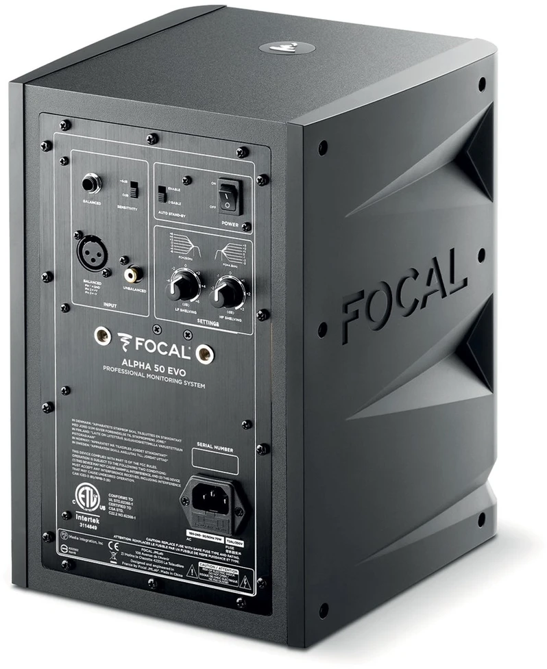 Kompiuterio kolonėlės „Focal Alpha Evo 50“ – aktyvus 2 juostų studijinis monitorius