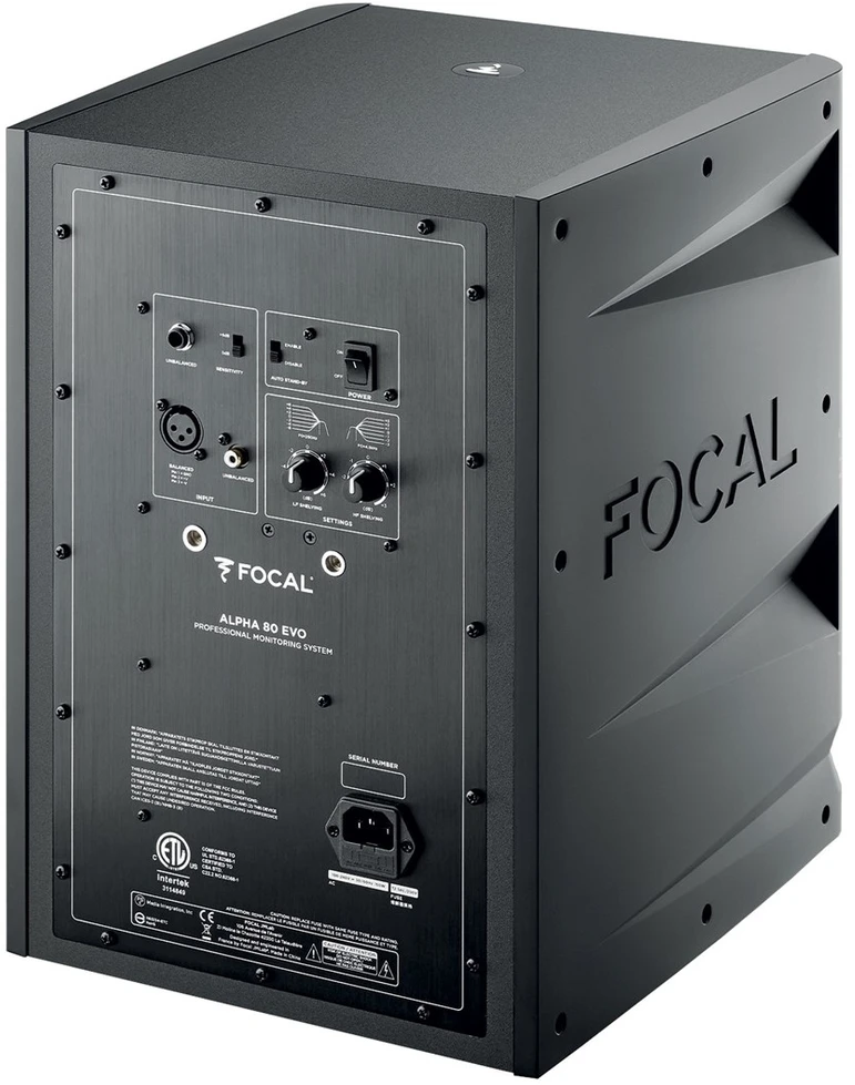 Kompiuterio kolonėlės „Focal Alpha Evo 80“ – aktyvus 2 juostų studijinis monitorius