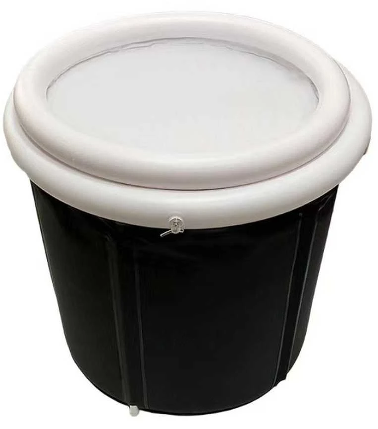Oem Foldable portable inflatable bathtub 75 x 75 cm juodas