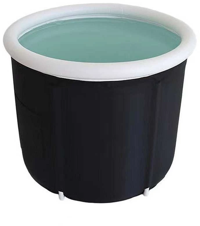 Oem Foldable portable inflatable bathtub 75 x 75 cm juodas