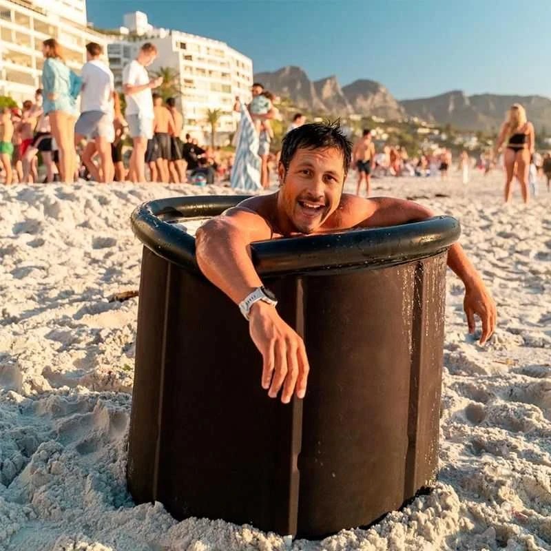 Oem Foldable portable inflatable bathtub 80 x 79 cm juodas