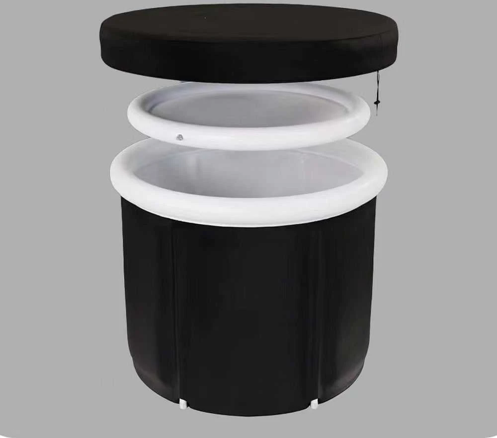 Oem Foldable portable inflatable bathtub 80 x 79 cm juodas