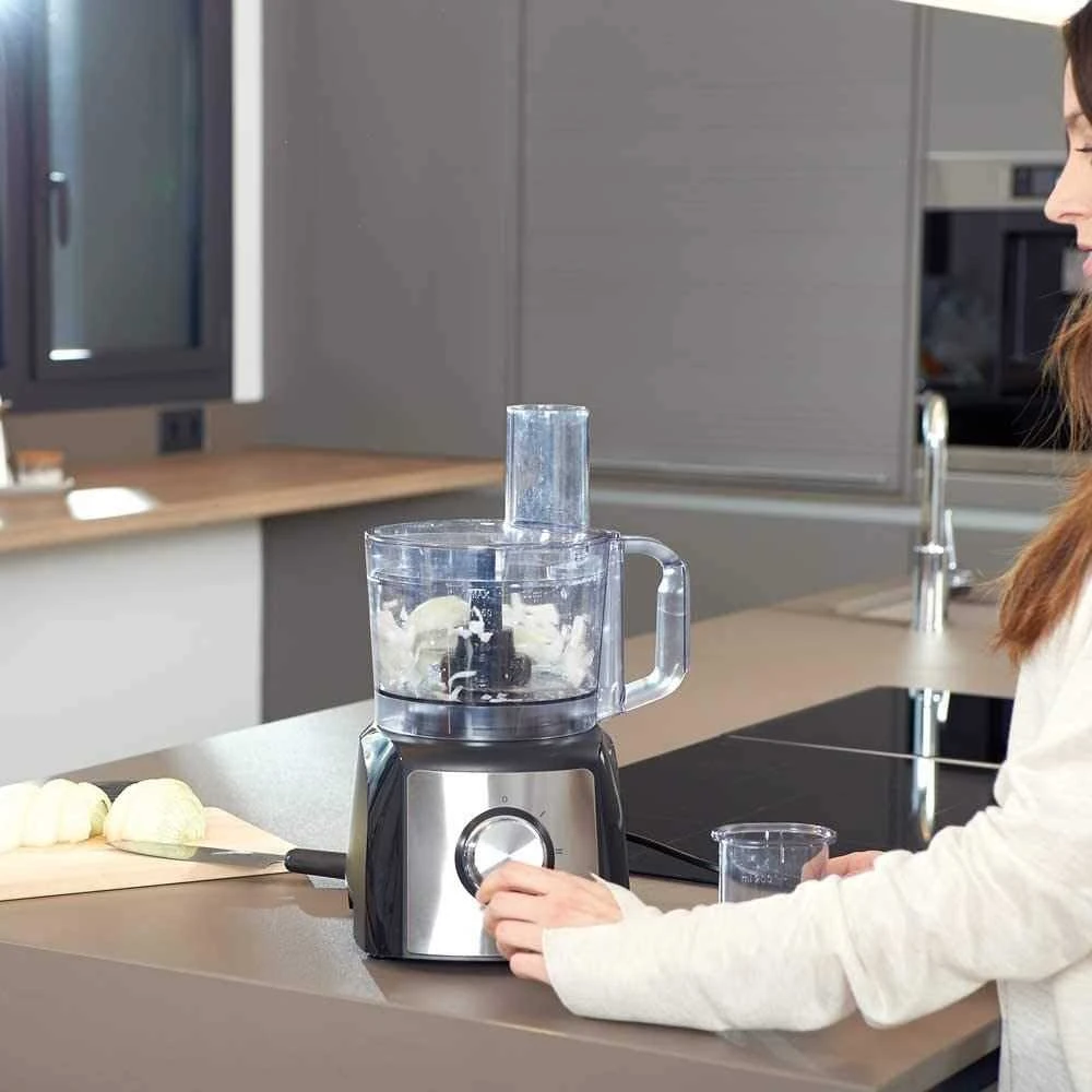 Virtuvinis kombainas Black & Decker juodas+decker Food processor Juodas & Decker BXFPA1200E (1200W)