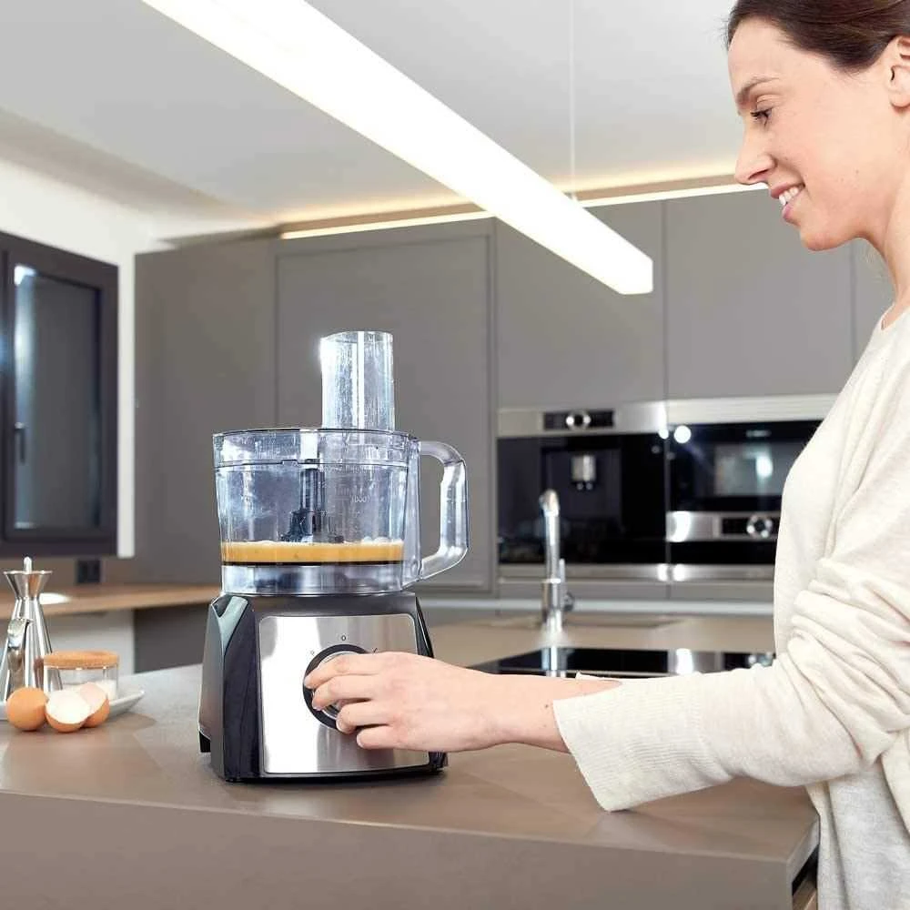 Virtuvinis kombainas Black & Decker juodas+decker Food processor Juodas & Decker BXFPA1200E (1200W)