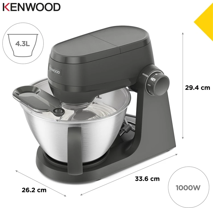 Virtuvinis kombainas Virtuvės kombainas Kenwood MULTI TASKER KHC30.045GY. 1000 W