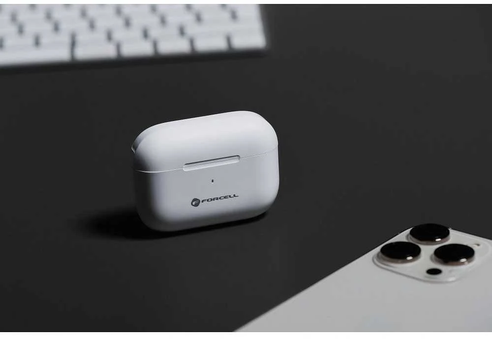 Belaidės ausinės Forcell F-Audio Master Pro TWS baltas
