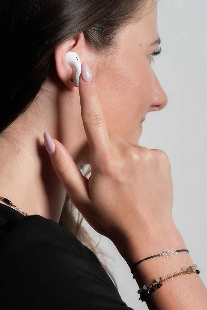 Belaidės ausinės Forcell F-Audio Master Pro TWS baltas