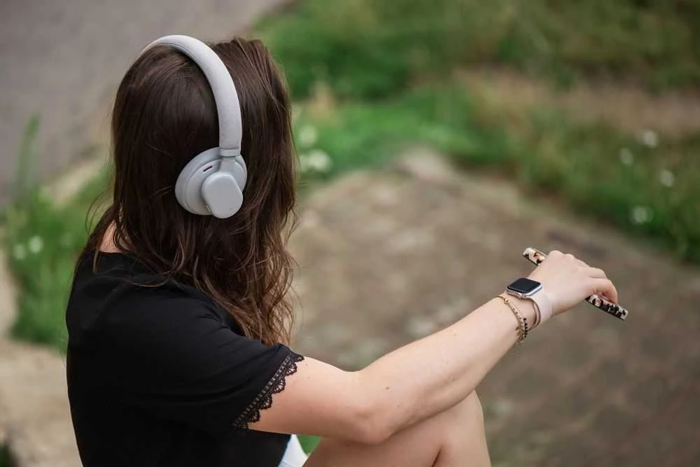 Belaidės ausinės Forcell F-Audio Touch Beat ANC pilkas