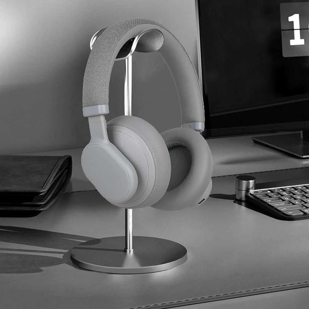 Belaidės ausinės Forcell F-Audio Touch Beat ANC pilkas